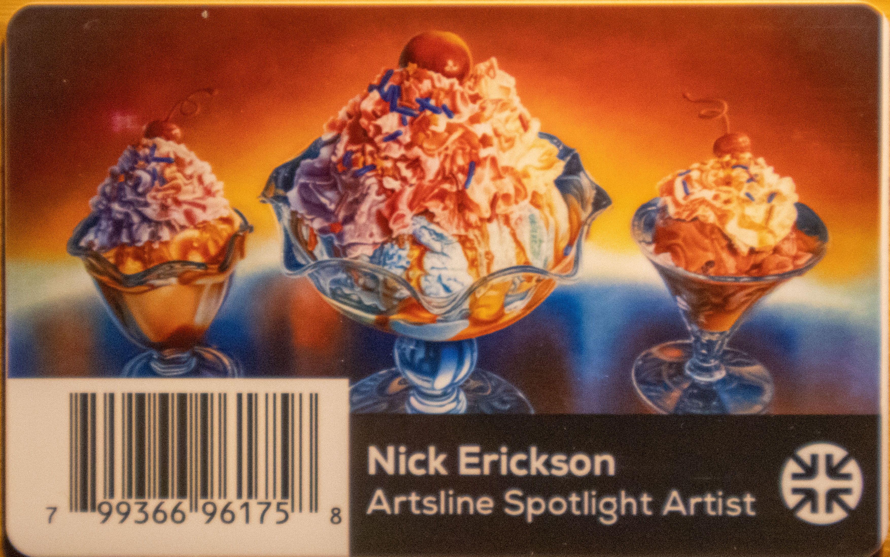 Nick Erickson Artsline Copper Card