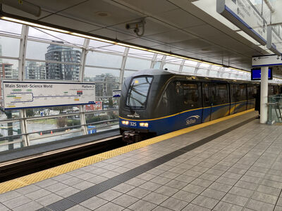 Train 325
1/5/2025 - Train 325 on the Expo Line
Keywords: TransLink SkyTrain Expo Line;Metro;Bombardier