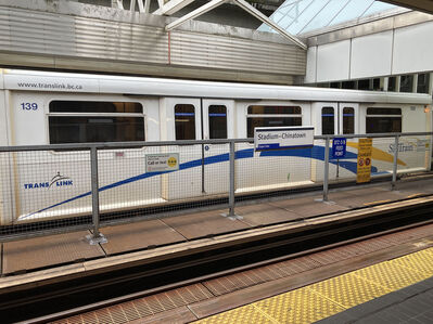 Train 139
1/8/2025 - Train 139 parked
Keywords: TransLink SkyTrain;Metro;Bombardier