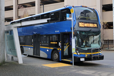 Bus R21416
1/8/2025 -  Bus R21416 on route 351
Keywords: TransLink Route 351;Bus;Alexander Dennis