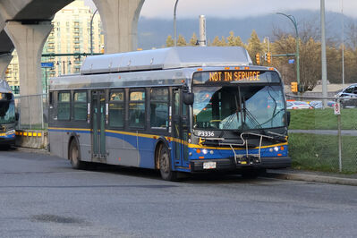 Bus P3336
1/8/2025 - Bus P3336 parked
Keywords: TransLink;Bus;New Flyer