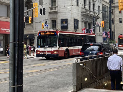 Bus 8132
8/1/2024 - Bus 8132 on route 501B
Keywords: Toronto Transit Commission Route 501B;Bus;Orion
