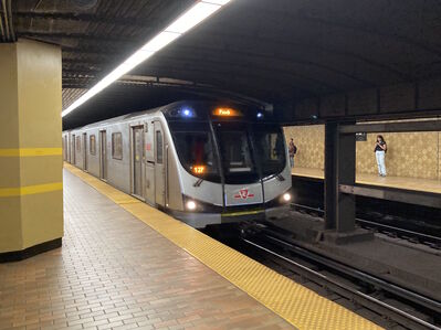 Train 5836
8/1/2024 - Train 5836 on Line 1
Keywords: Toronto Transit Commission Line 1;Metro;Bombardier