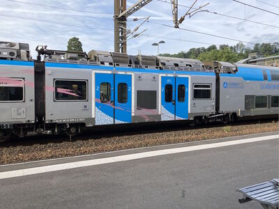 Train Z55679
7/3/2024 - Train Z55679 on a TER line
Keywords: SNCF TER;Regional rail;Alstom