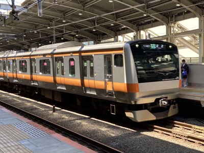 Train
6/15/2024 - Train on the Chuo line
Keywords: JR East Chuo Line;Regional rail;JR East