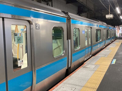 Train 142
6/16/2024 - Train 142 on the Negishi line
Keywords: JR East Negishi Line;Regional rail;JR East