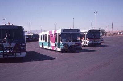 Bus 4068
10/1994 - Bus 4068 at a Valley Metro yard (Picture from user [url=https://www.ebay.com/usr/90mac]90mac[/url] on eBay)
Keywords: Valley Metro;Bus;New Flyer;Retired vehicles