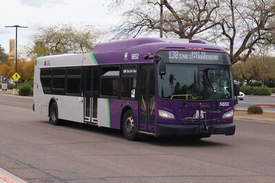 Bus 5652
3/14/2025 - Bus 5652 on [url=https://transit.aznate.tech/phoenix/bus/138/]route 138[/url]
Keywords: Valley Metro Route 138;Bus;New Flyer