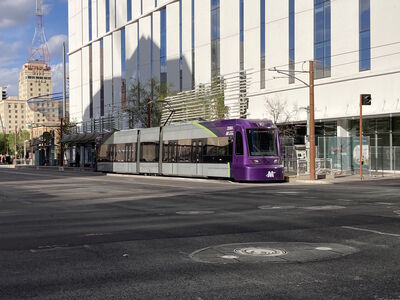 Train 208
3/3/2025 - Train 208 testing the future [url=https://transit.aznate.tech/phoenix/rail/]Light Rail[/url] B route
Keywords: Valley Metro Rail;Light Rail;Siemens