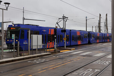 Trains 229 & 311
1/3/2025 - Trains 229 & 311 on the MAX Orange Line
Keywords: TriMet MAX Orange Line;Light Rail;Siemens
