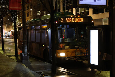 Bus 7091
1/4/2025 - Bus 7091 on route 2
Keywords: King County Metro Route 2;Bus;Orion
