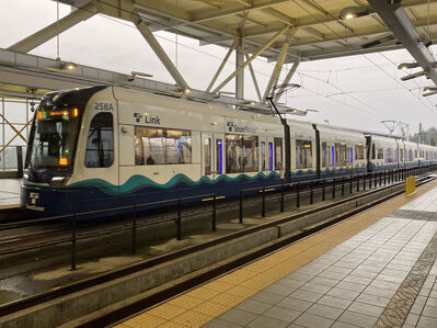 Train 258
1/4/2025 - Train 258 on Link light rail route 1
Keywords: Sound Transit Link Route 1;Light Rail;Siemens