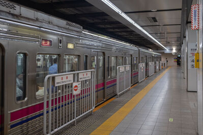 Train 7207
6/3/2026 - Train 7207 on the Keio New Line
Keywords: Keio Railway Keio New Line;Commuter rail;Nippon Sharyo;Tokyu Car Corporation