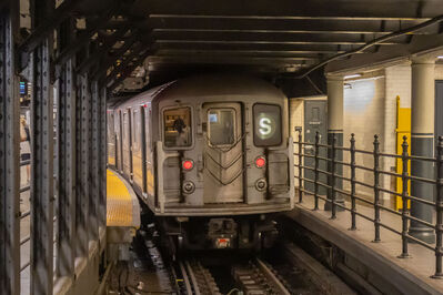 Train 1933
8/7/2026 - Train 1933 on the Grand Central Shuttle line
Keywords: MTA Subway Grand Central Shuttle;Metro;Bombardier