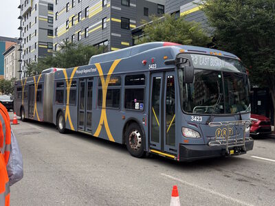 Bus 3423
8/11/2026 - Bus 3423 on route P3
Keywords: Pittsburgh Regional Transit Route P3;Bus;New Flyer