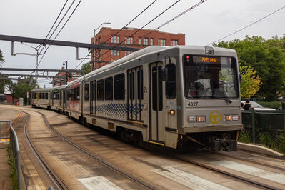 Train 4327
8/11/2026 - Train 4327 on the Red Line
Keywords: Pittsburgh Regional Transit Red Line;Light rail;CAF