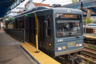 Train 4301
8/11/2026 - Train 4301 on the Blue Line
Keywords: Pittsburgh Regional Transit Blue Line;Light rail;CAF