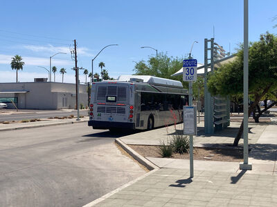 Bus 6717
4/17/2025 - Bus 6717 being used as a driver training bus
Keywords: Valley Metro;Bus;New Flyer
