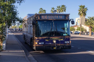 Bus 4513
3/11/2026 - Bus 4513 on the [url=https://transit.aznate.tech/phoenix/bus/mlhd/]Scottsdale Trolley MLHD[/url] route
Keywords: Valley Metro Scottsdale Trolley MLHD;Bus;Gillig