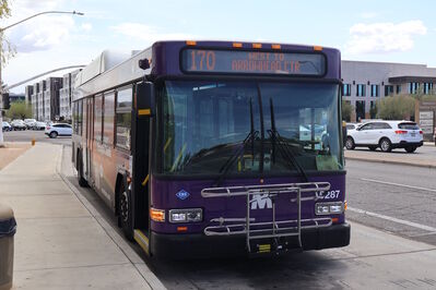 Bus 5287
4/4/2025 - Bus 5287 on [url=https://transit.aznate.tech/phoenix/bus/170/]route 170[/url]
Keywords: Valley Metro Route 170;Bus;Gillig