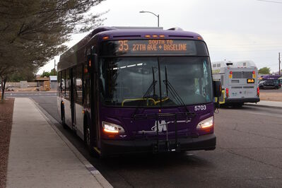 Bus 5703
6/1/2025 - Bus 5703 on [url=https://transit.aznate.tech/phoenix/bus/35/]route 35[/url]
Keywords: Valley Metro Route 35;Bus;New Flyer