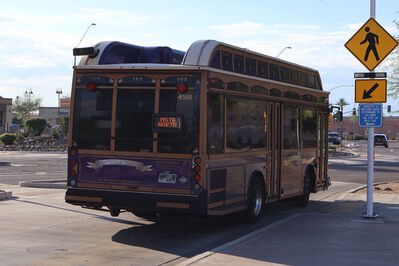 Bus 4518
6/2/2025 - Bus 4518 on the [url=https://transit.aznate.tech/phoenix/bus/mstg/]Scottsdale Trolley MSTG[/url] route
Keywords: Valley Metro Scottsdale Trolley MSTG;Bus;Gillig
