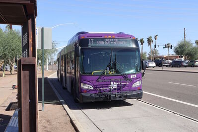 Bus 8123
10/14/2025 - Bus 8123 on [url=https://transit.aznate.tech/phoenix/bus/17/]route 17[/url]
Keywords: Valley Metro Route 17;Bus;New Flyer