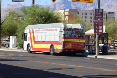 Bus 4020
6/27/2025 - Bus 4020 on route 101X
Keywords: Sun Tran Route 101X;Bus;Gillig