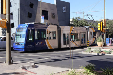 Train 105
6/27/2025 - Train 105 on the Sun Link route
Keywords: Sun Tran Sun Link;Streetcar;United Streetcar