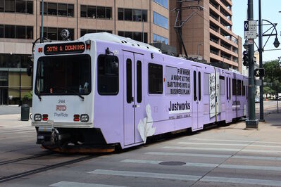 Train 244
8/11/2025 - Train 244 on the L Line
Keywords: Denver RTD L Line;Light Rail;Siemens