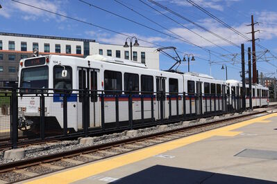 Trains 104 & 124
8/11/2025 - Trains 104 & 124 on the W Line
Keywords: Denver RTD W Line;Light Rail;Siemens