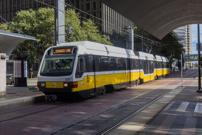 Train 225
1/6/2026 - Train 225 on the Orange Line
Keywords: DART Orange Line;Light Rail;Kinki Sharyo