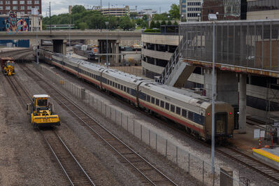 Train
4/28/2026 - Train at Kansas City Union Station
Keywords: Amtrak Missouri River Runner;Inter-city rail;Siemens
