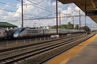 Train 2024
8/6/2026 - Train 2024 on the Acela route
Keywords: Amtrak Acela;Intercity rail;Bombardier;Alstom