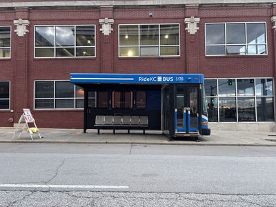Bus S176
4/27/2026 - Bus S176 converted into a bus stop shelter
Keywords: RideKC;Bus;Gillig