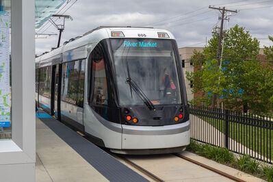 Train 805
4/28/2026 - Train 805 on the KC Streetcar route
Keywords: RideKC Streetcar;Streetcar;CAF