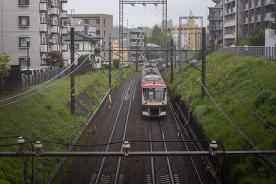 Train 6101
6/3/2026 - Train 6101 on the Den-en-toshi Line
Keywords: Tokyu Railways Den-en-toshi Line;Commuter rail;Tokyu Car Corporation;J-TREC
